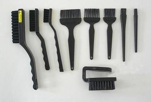 Black Polypropylene ESD Anti Static Brushes, for Laboratory, Handle Material : Plastic