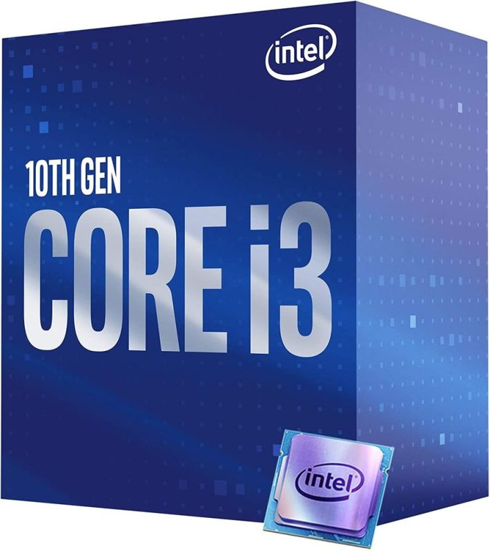 Intel Core i3 10100F Processor, Packaging Type : Box