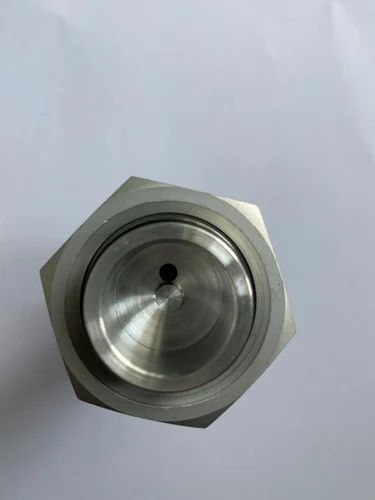 Silver Sf6 Gas Filling Adaptor Nut