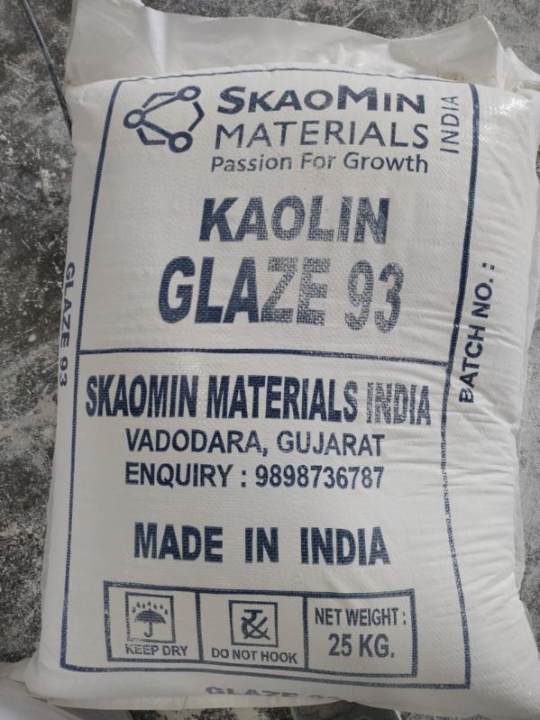 WHITE COLOUR Calcined kaolin powder, Style : Dried