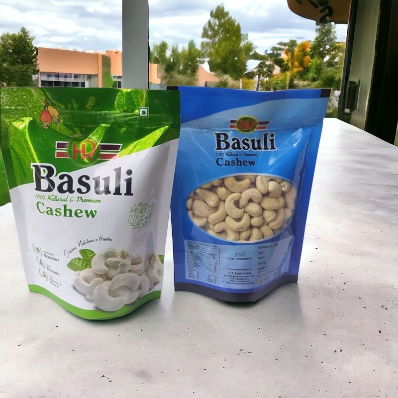 White H. R basuli cashew nuts 250gm, for Sweets, Certification : FSSAI Certified, ISO9001-2008
