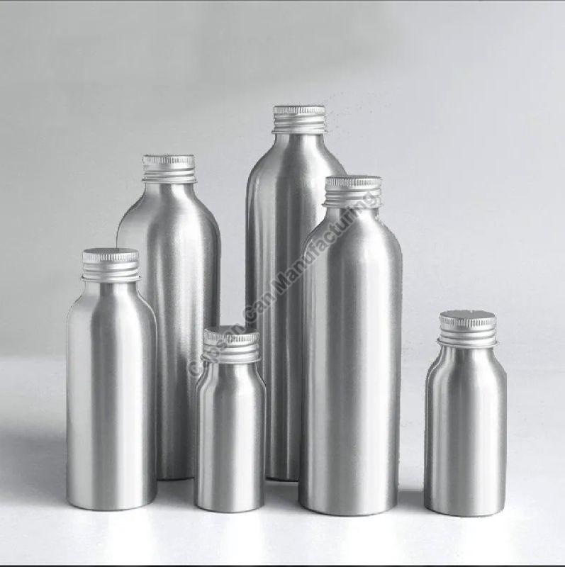 450ml Aluminium Bottle, Color : Silver