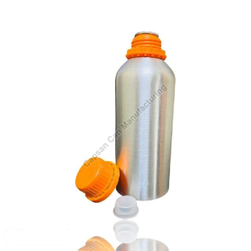500ml Aluminium Bottle, for Storing Liquid, Color : Silver