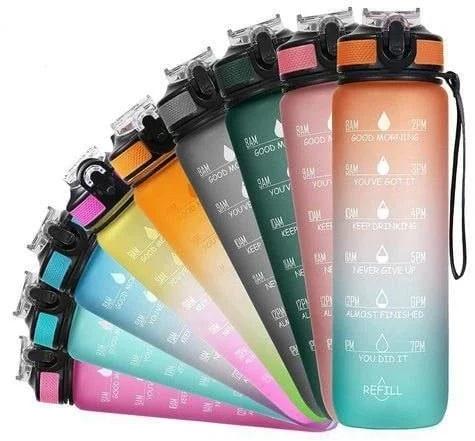 Stainless Steel 300 gm motivational water bottle, Capacity : 500ml