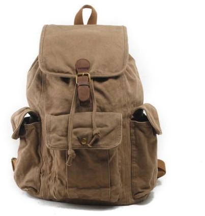 Plain Cotton School Bag
