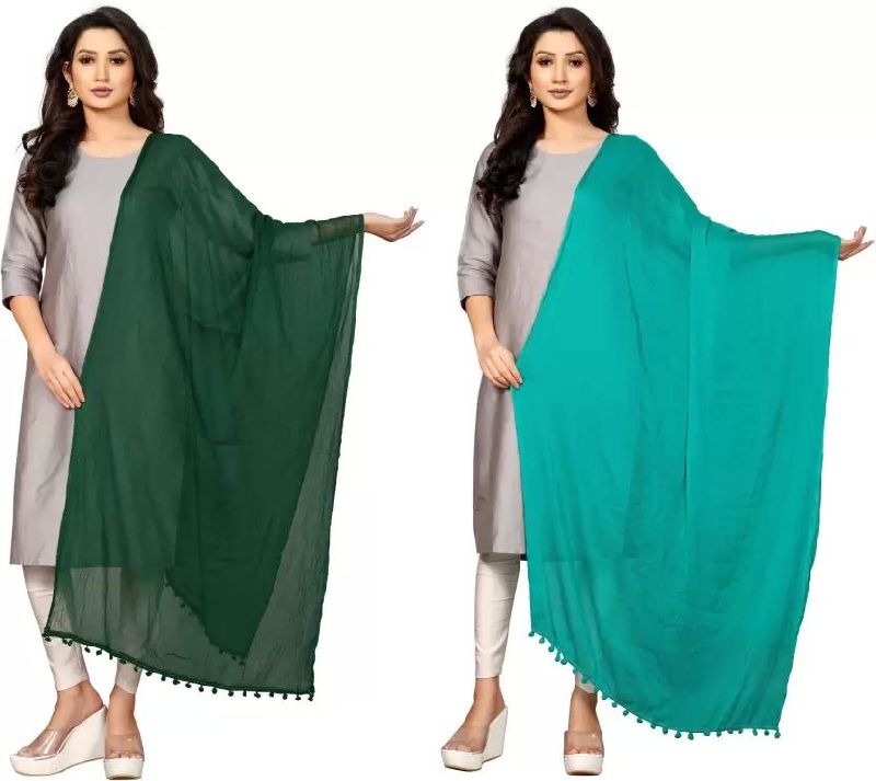 Plain Ladies Dupatta