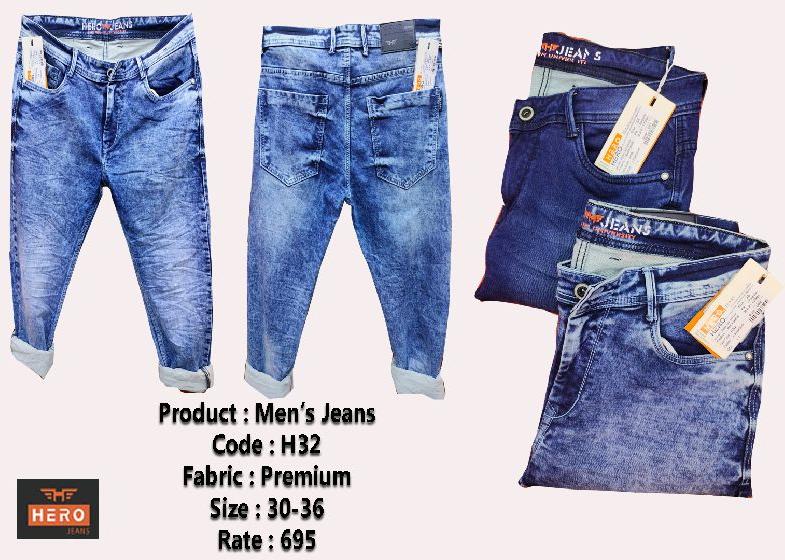 H 32 Man Jeans