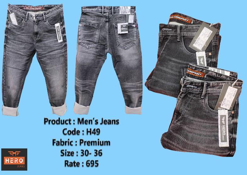  Fade h 49 mens jeans, Size : 30-36