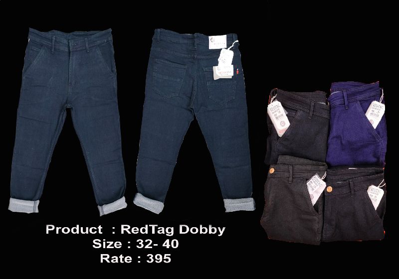 Plain redtag dobby jeans, Occasion : Party Wear
