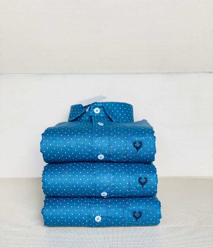 Men's dot print shirt collection