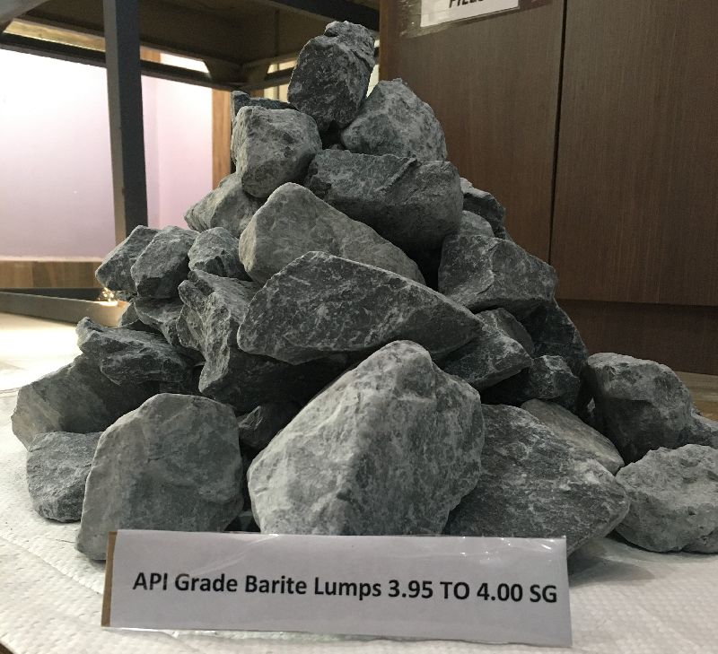 3.95 TO 4.00SG API Grade Barite Lumps