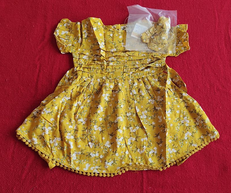 Printed Cotton girls frocks, Feature : Anti-Wrinkle, Comfortable, Easily Washable
