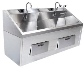 Stainless Steel Scrub Station, Feature : Anti Corrosive, Fine Finished