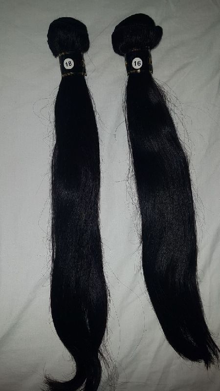 Boarn Stright Hair Extensions, for Parlour, Personal, Style : Straight