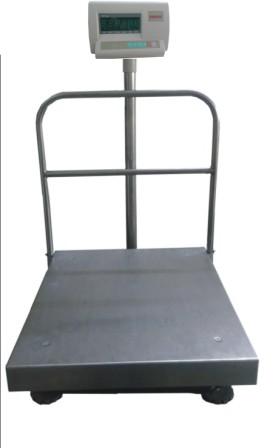 Square PLATEFORM 100KG 20 GM WEIGHING SCALE, for Industrial, Machine Material : Stainless Steel