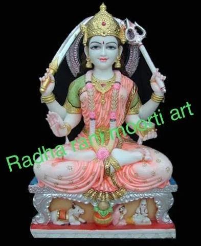 Marble Santoshi Mata Statue