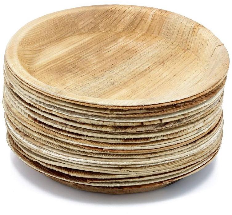 Disposable Wooden Plates, for Serving Food, Feature : Biodegradable, Unmatched Quality Fine Finish