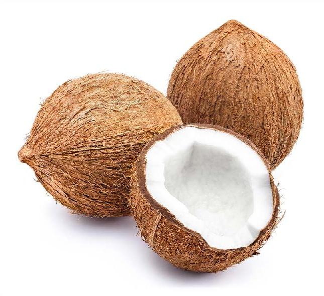 fresh brown coconut