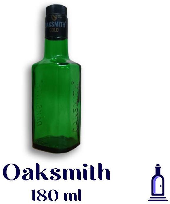Oaksmith 180ml Empty Glass Bottles, for Recycling, Pattern : Plain
