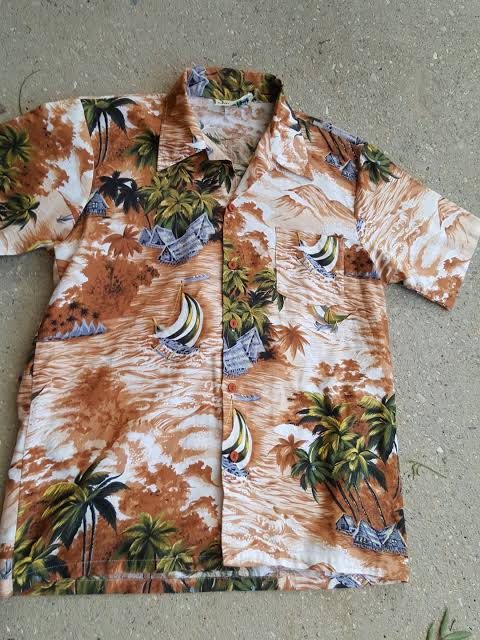 Aloha printed shirt