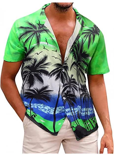Printed Polyester Beach shirt, Size : M, XL, XXL, XXXL