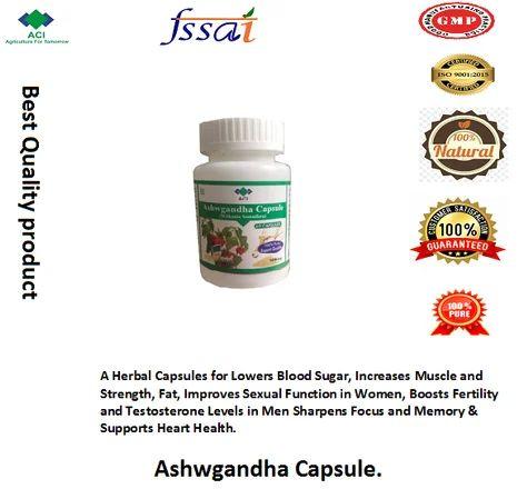 ACI Ashwagandha Capsules, Packaging Type : Bottle
