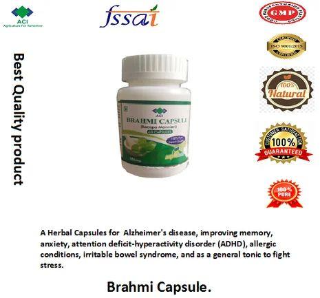 ACI Brahmi Capsules, Grade Standard : Food Grade