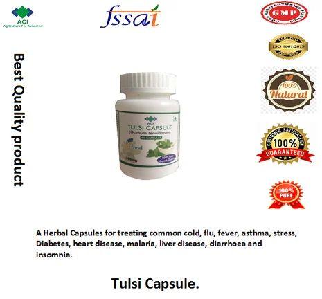 ACI Tulsi Capsules, Packaging Type : Bottle