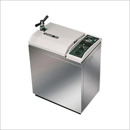 Rectangular Stainless Steel Semi Automatic Autoclave, for Laboratory Use, Industrial Use, Voltage : 220V