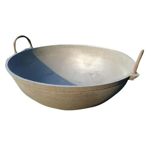 Cast Iron Kadai Kapoor Grey Casting Engg. Works, Howrah, West Bengal