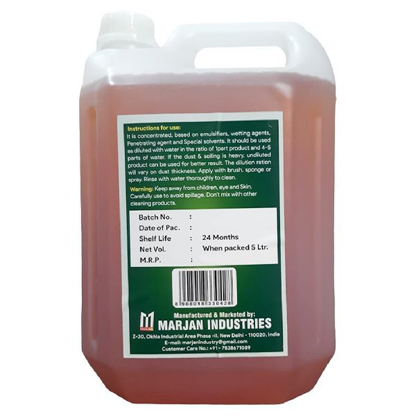 Marjanol Coil, AHU, AC Cleaner Liquid 5 Litre