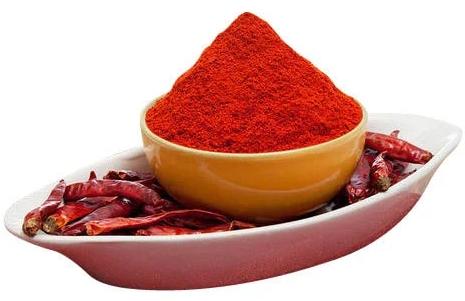 Natural Dry Chilli Powder, for Cooking, Grade Standard : Food Grade