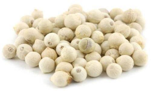 Natural white pepper seeds, for Cooking, Packaging Type : Plastic Pouch