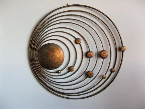 Solar System Metal Wall Art