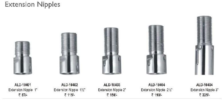 Stainless Steel.Brass SS Extension Nipple, for Pipe Fittings, Feature : Corrosion Proof, Easy To Fir