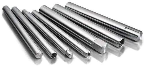 Polished Stainless Steel Chrome Plated Shafts, for Industrial, Color : Grey