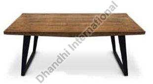 Rectangular Polished DI-0002 Coffee Table, for Hotel, Home, Size : 44x24x18 Inch