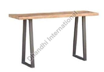 Rectangular DI-0103 Console Table, for Home, Size : 48x16x30 Inch
