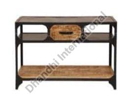 Rectangular DI-0107 Console Table, for Home, Size : 48x16x30 Inch