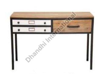 Rectangular DI-0112 Console Table, for Home, Size : 48x16x30 Inch