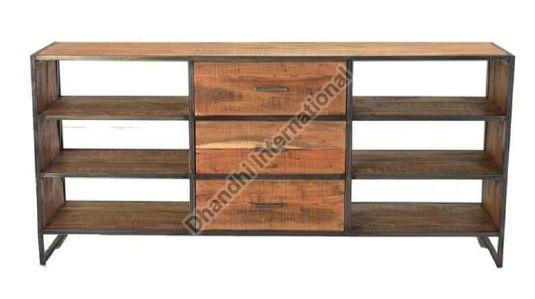 Rectangular DI-0117 Console Table, for Home, Size : 48x16x30 Inch