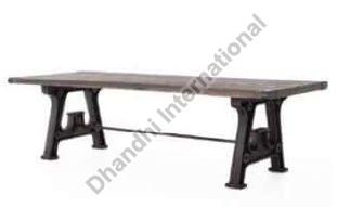Polished DI-0206 Dining Table, for Hotel, Home, Color : Black
