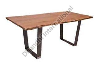 Polished DI-0221 Dining Table, for Hotel, Home, Color : Brown