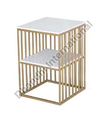 Plain DI-0420 Bedside Table, Size : 16x16x24 Inch