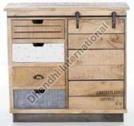 Iron Polished DI-0504 Sideboard Cabinet, Color : Multi Color