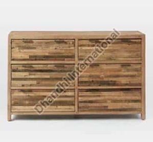 Wooden Polished DI-0512 Sideboard Cabinet, Color : Brown