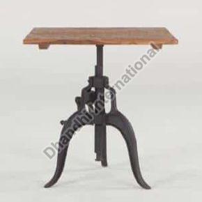 Plain DI-0605 Bar Table, Size : 22x22x36 Inch