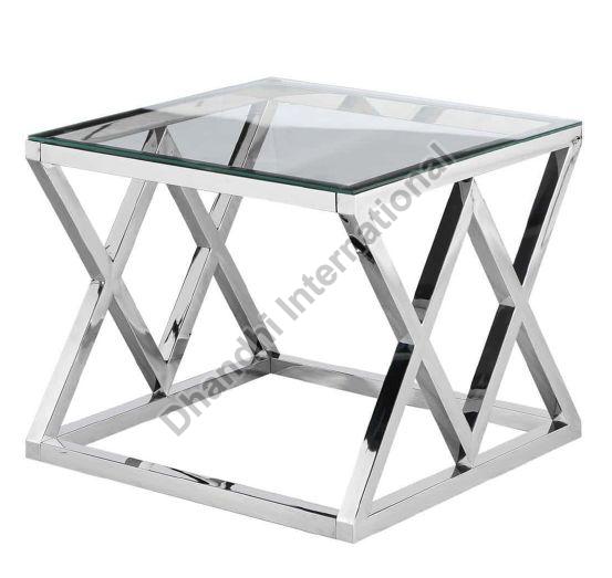 Plain DI-0622 Bar Table, Size : 24x24x18 Inch