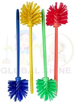 Round Popular Milky DM305 Toilet Brush, Feature : Attractive Colors, Durable, Fine Finished, High Quality