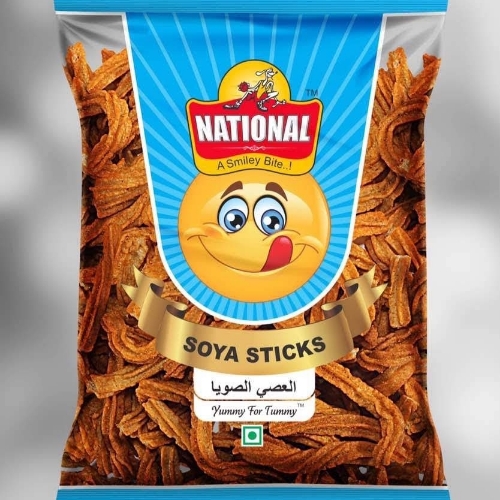 National 180 Gm Soya Sticks, for Human Consumption, Packaging Type : PP Packets